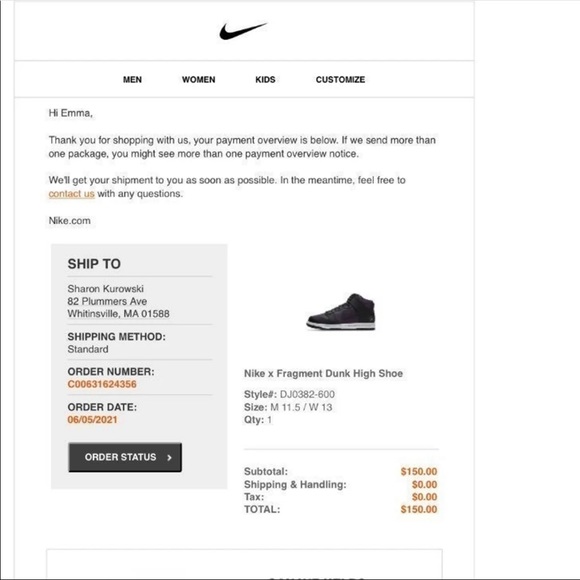 Dunk High x Fragment ‘Beijing’ - Picture 12 of 12